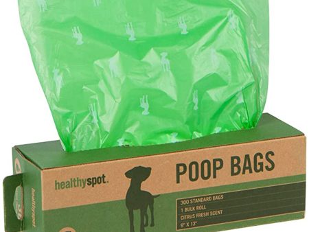 Healthy Spot Scented Poop Bags - 300 Bag Roll For Sale