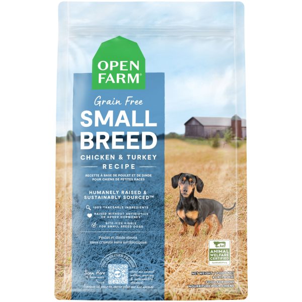 Open Farm Small Breed Grain-Free Dog Chicken & Turkey 4 lbs Online Sale