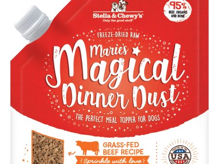 Stella & Chewy s Marie s MagicaL Dinner Dust Beef Dog Food Topper 7 oz For Discount