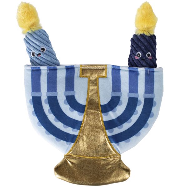 Fringe A Lit Hanukkah Burrow Dog Toys - 3 pack on Sale