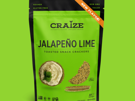 CRAIZE JALAPEÑO LIME CRACKER CRISPS (4OZ) Fashion