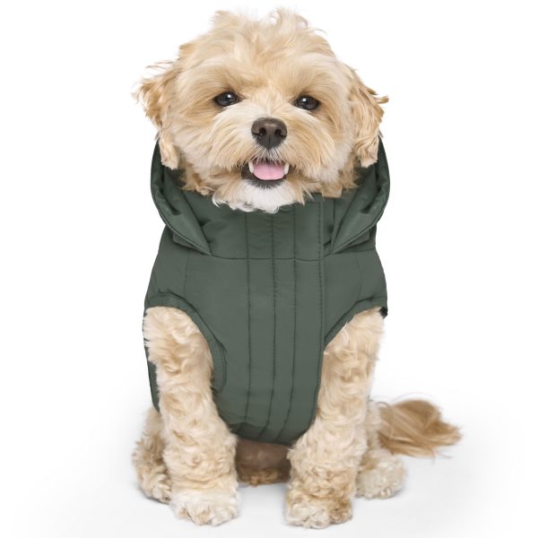 Canada Pooch The Waterproof Puffer - Green Online now