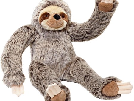 Fluff & Tuff Sloth Plush Dog Toy Discount