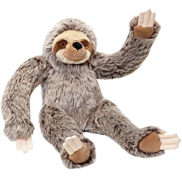 Fluff & Tuff Sloth Plush Dog Toy Discount