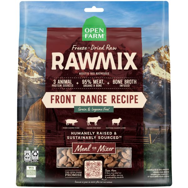 Open Farm Freeze Dried Raw RAWMIX Front Range Recipe Online Hot Sale