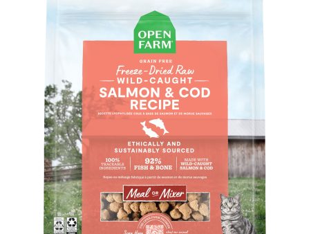 Open Farm Freeze-Dried Cat Salmon & Cod 9 oz For Discount