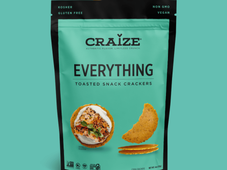 CRAIZE EVERYTHING CRACKER CRISPS (4OZ) For Sale