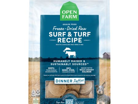 Open Farm Freeze-Dried Patties Dog Surf & Turf 17.5 oz Online now