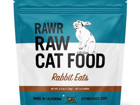 Rawr Raw Sliders Cat Rabbit 2.5 lbs Hot on Sale