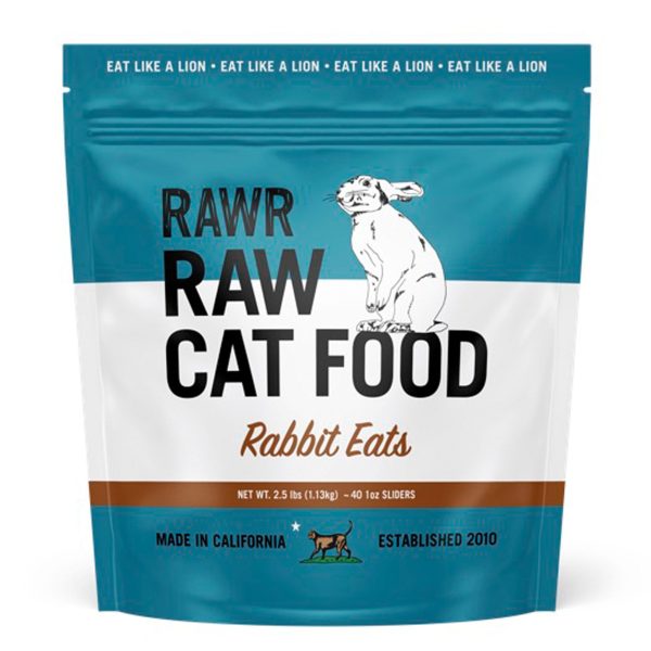 Rawr Raw Sliders Cat Rabbit 2.5 lbs Hot on Sale