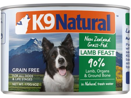 K9 Natural Canned Lamb Feast Dog Food - 6oz Online