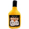 Lulubelles Bottle of Booz Dog Toy - Orange Online