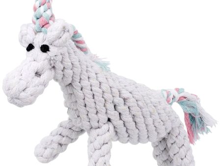 Jax & Bones Unicorn Rope Dog Toy Discount