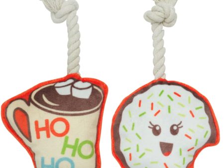 Speckle & Spot Mug & Cookie Mini Rope Dog Toys For Cheap