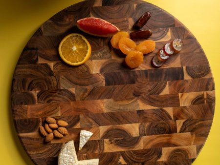 Acacia Cutting Board, Round For Cheap