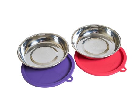 Messy Cats Stainless Steel Box Set Cat Bowls Online Hot Sale