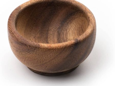 Acacia Wood Condiment Cup Online now