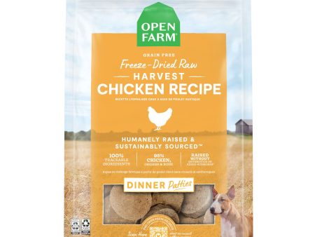 Open Farm Freeze-Dried Patties Dog Chicken 17.5 oz on Sale