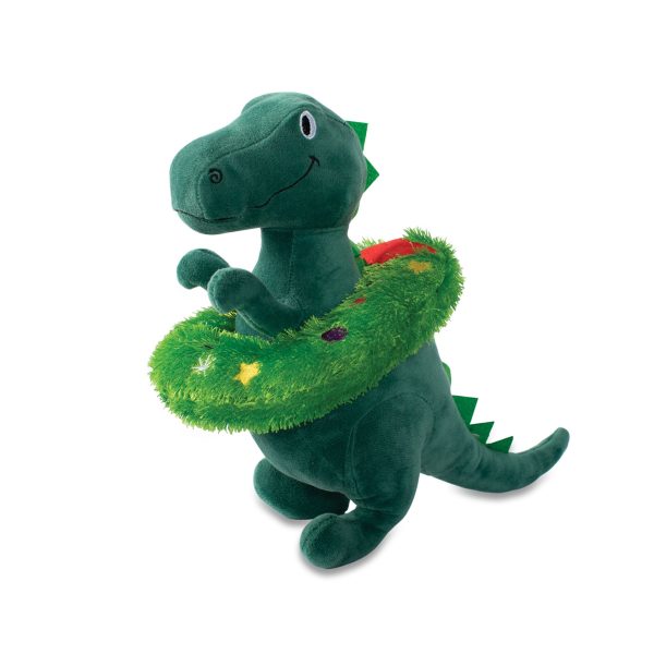 Fringe Rex the Halls Rex w Wreath Dog Toy For Cheap