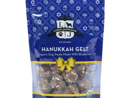 Lord Jameson Hanukkah Gelt Blueberry & Coconut Dog Treats 6 oz Cheap