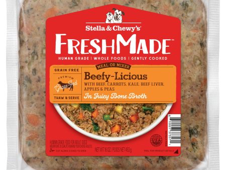 Stella & Chewy s FreshMade Beefy-Licious 16 oz For Sale