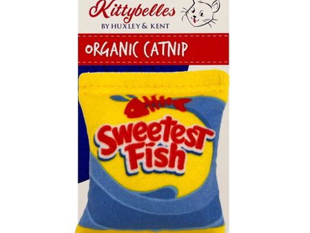 Kittybelles Sweetest Fish Cat Toy - Yellow For Cheap