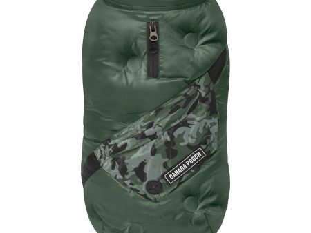 Canada Pooch Commuter Dog Vest - Green & Camo Online Sale