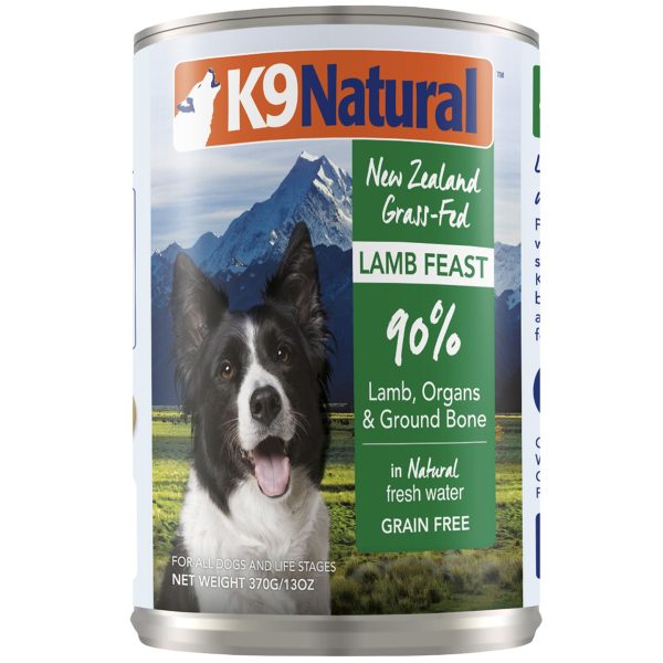 K9 Natural Canned Lamb Feast Dog Food 13 oz 12-Pack on Sale