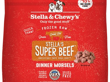 Stella & Chewy s Frozen Morsels Dog Beef 4 lbs For Cheap