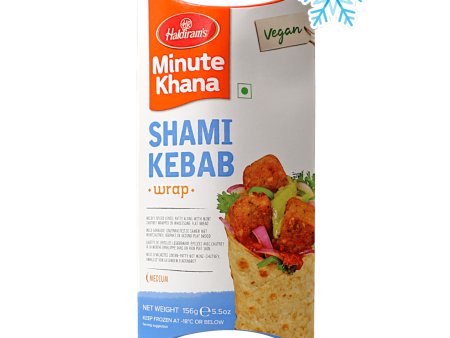 Haldiram s - 156g (Frozen) Shami Kebab Wrap (medium) Hot on Sale