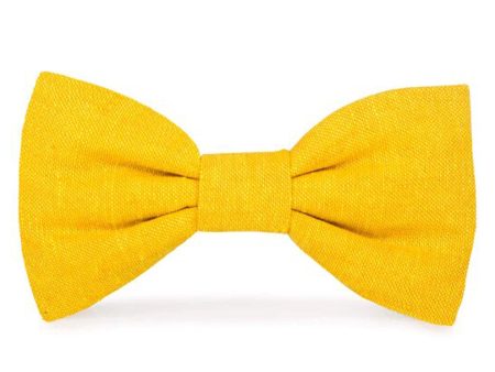 The Foggy Dog Sunflower Yellow Dog Bowtie Online Hot Sale