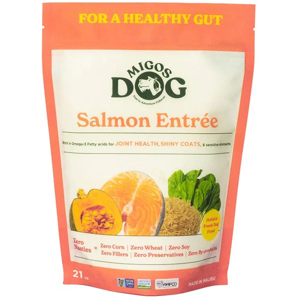 MIGOS Entree Dog Salmon 21 oz on Sale