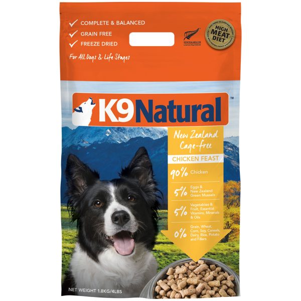 K9 Natural Freeze-Dried Chicken Dog Food Online Sale