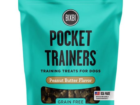 BIXBI Pocket Trainers Peanut Butter Dog Treats  - 6oz on Sale