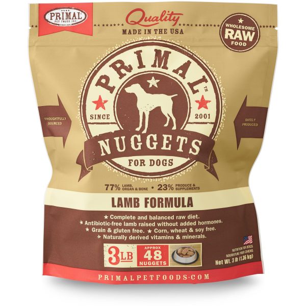 Primal Raw Dog Lamb 3 lbs Fashion