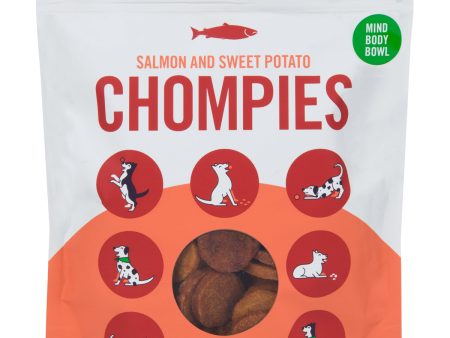 MIND BODY BOWL Salmon & Sweet Potato Chompies Dog Treats - 16oz Online