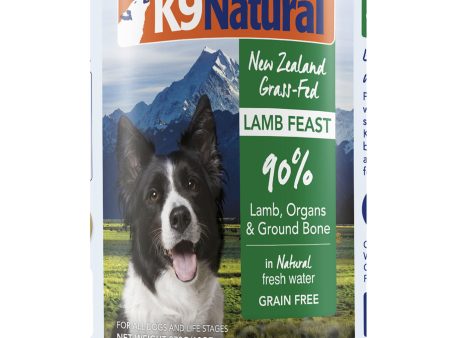 K9 Natural Canned Lamb Feast Dog Food - 13oz Online Hot Sale