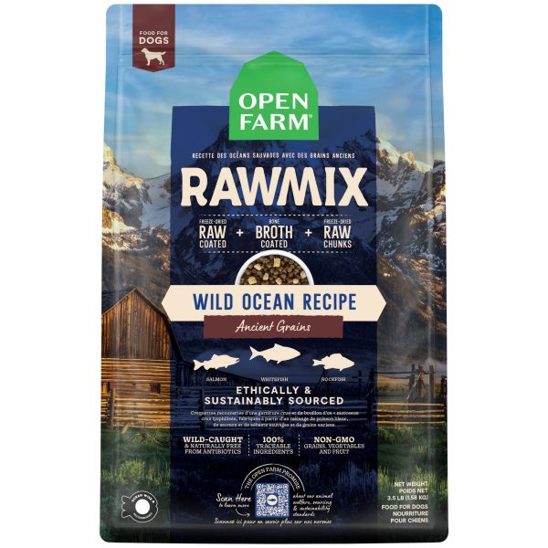 Open Farm Raw Mix Ancient Grains Dog Wild Ocean on Sale