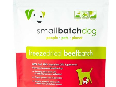 Smallbatch Freeze-Dried Beef Dog Food Sale