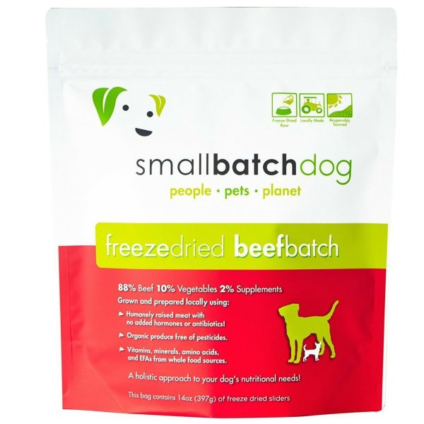 Smallbatch Freeze-Dried Beef Dog Food Sale