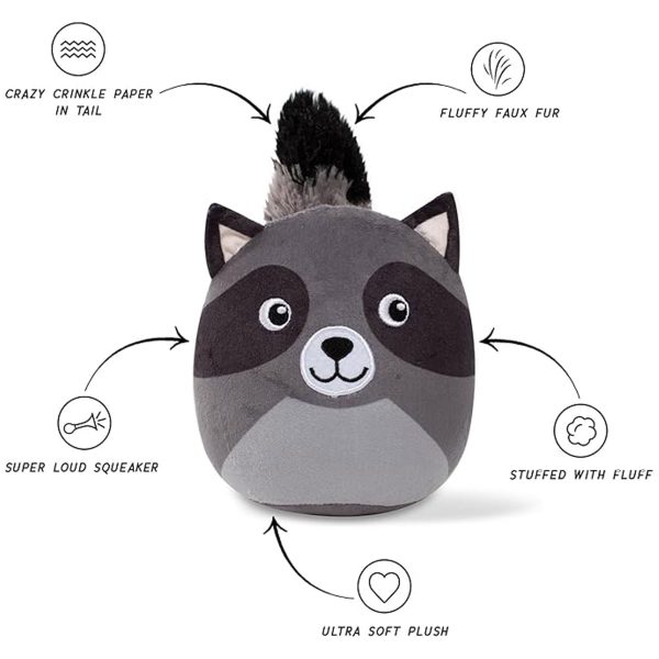 Fringe Rocky Racoon Dog Toy Cheap