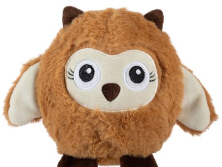 Fringe Plush & Rubber Owl Dog Toy For Discount