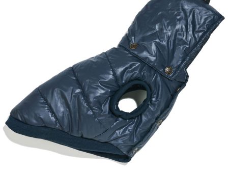 Found My Animal Puffer with Hood - Navy For Cheap