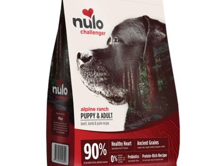 Nulo Challenger Alpine Ranch Beef, Lamb, & Pork Dog Food Online now