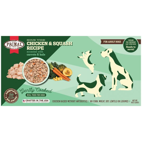 Primal Gently Cooked Dog Chicken 8 oz Supply