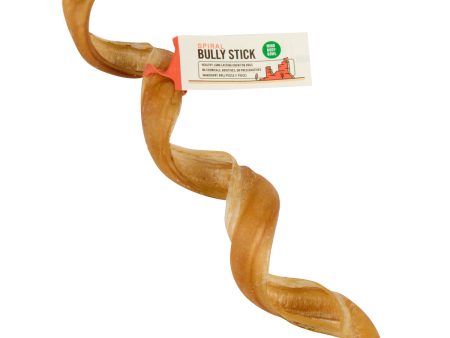 MIND BODY BOWL 7-9  Spiral Bully Stick Dog Chew For Discount