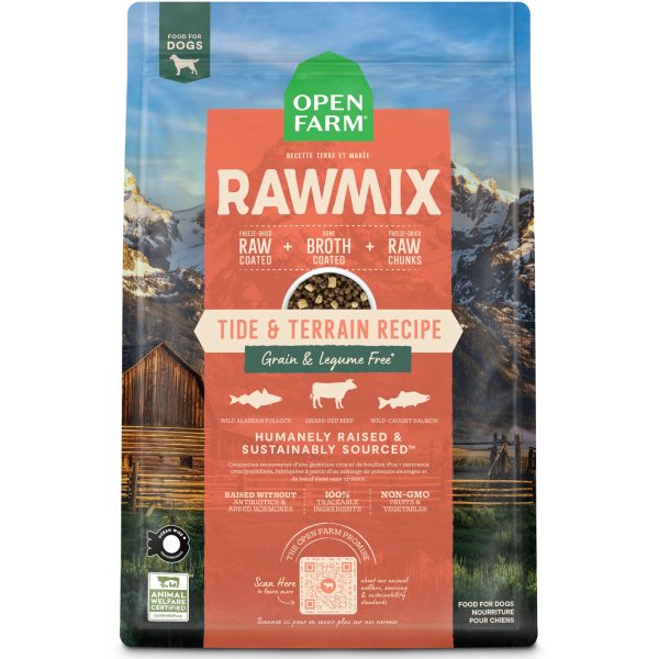 Open Farm RawMix Tide & Terrain Recipe Dry Dog Food Online now