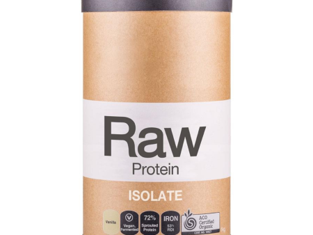 Raw Protein Isolate Vanilla 500g Discount