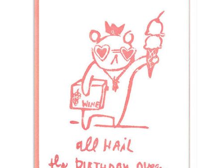 Birthday Queen Card Online Sale