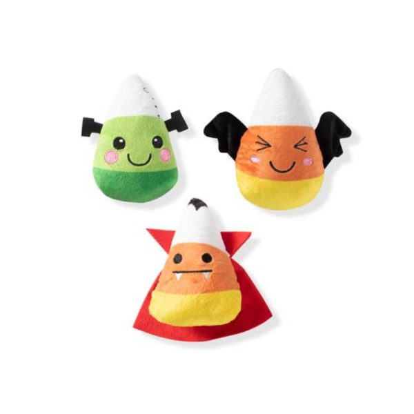 Fringe Candy Corns 3-Pack Dog Toys Online now